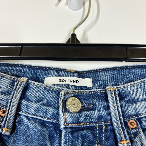 GRLFRND Karolina Button Fly Skinny Jeans Size 25 PETITE - Picture 10 of 13